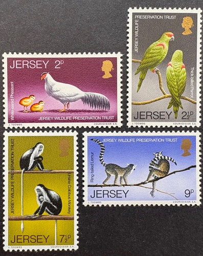 Jersey 1971 sg57 wildlife - jersey,