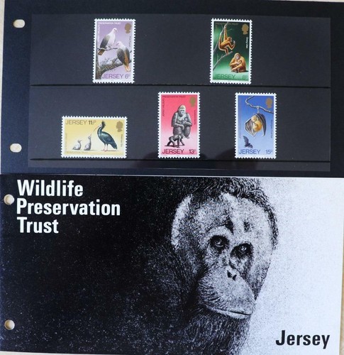 Jersey stamps wildlife - jersey, "wildlife