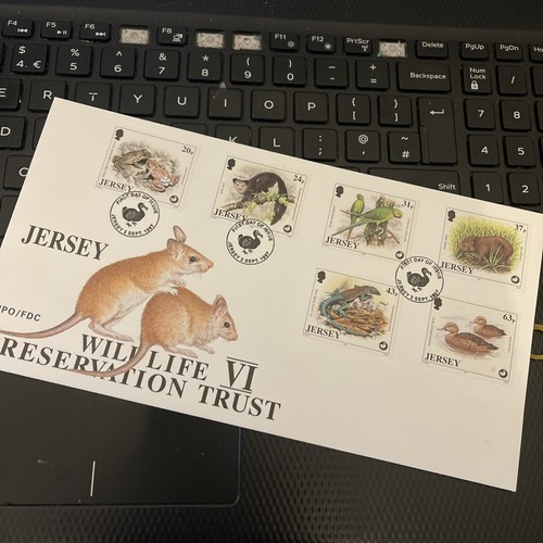 Jersey stamps first day cover - jersey,