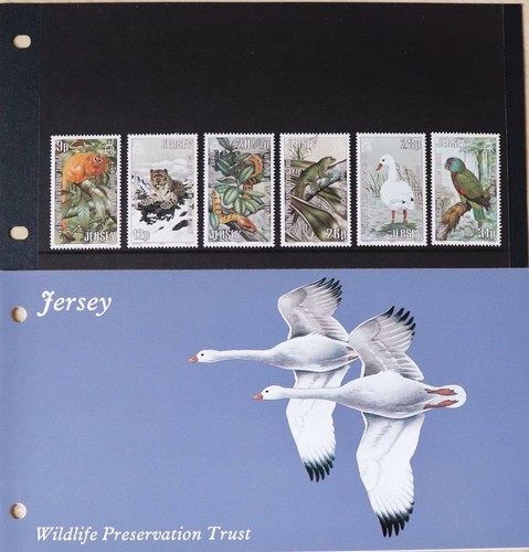 Jersey stamps wildlife - jersey, "jersey