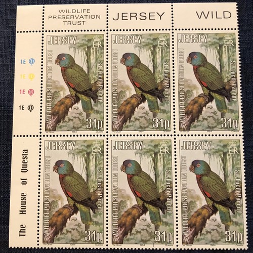 Jersey stamps block panes - 3,