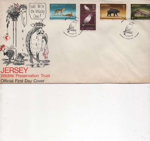 Jersey stamps 1972 wildlife - jersey,