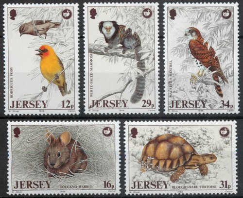 Jersey 1988 wildlife - jersey,