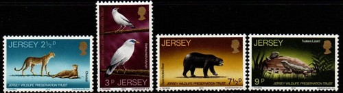 Jersey sg73 1972 wildlife - jersey,