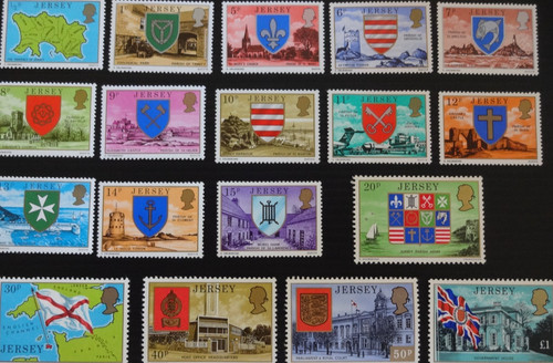 Jersey mint stamps 1969 - jersey,