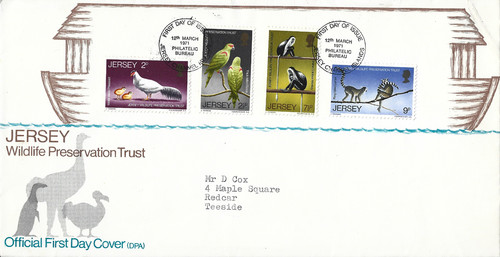 1971 jersey wildlife - jersey,