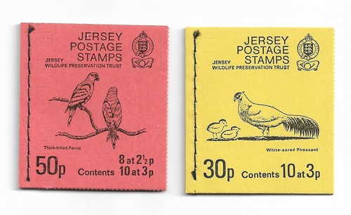 Jersey stamp booklets - booklets,